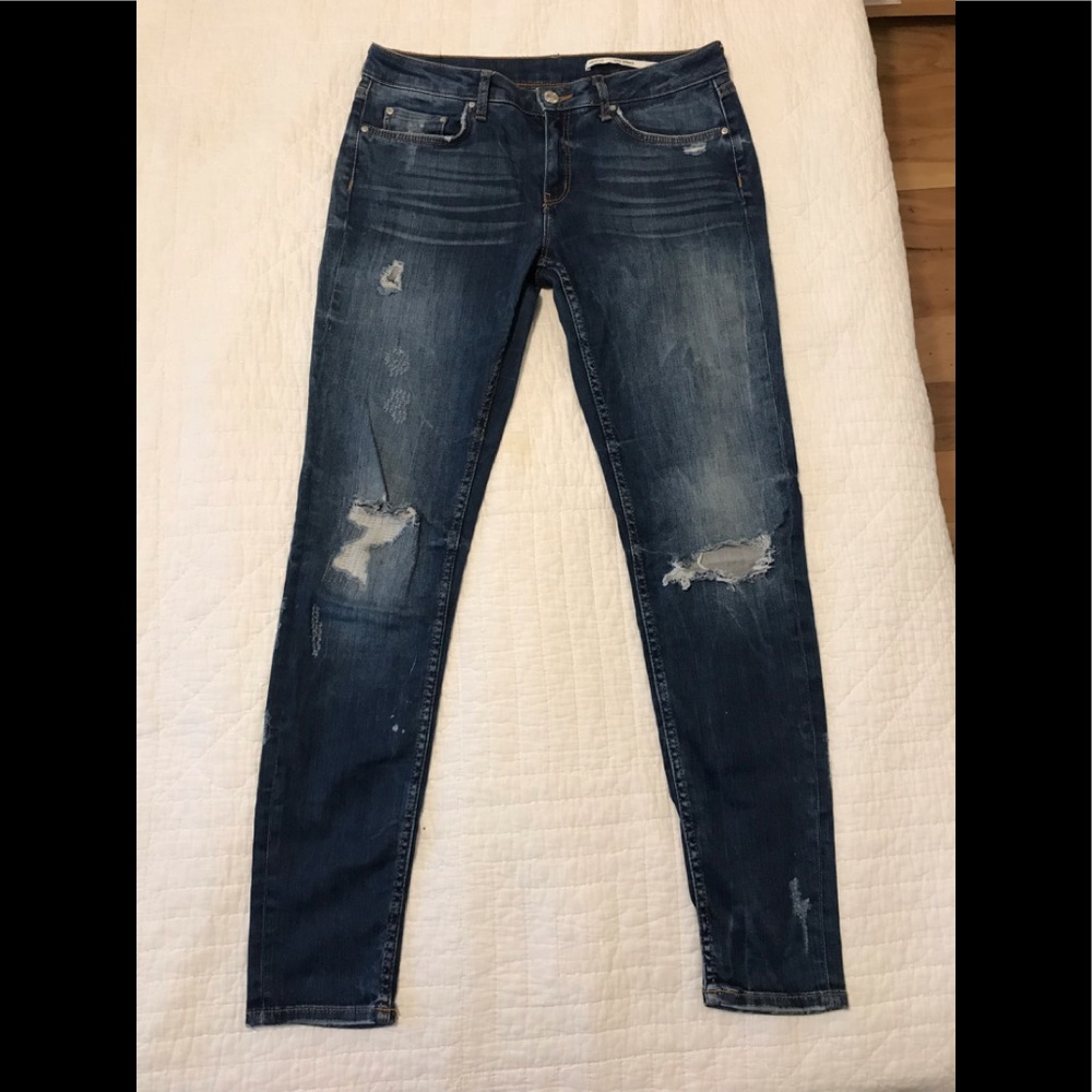 Zara  Jeans stretch denim Size 8